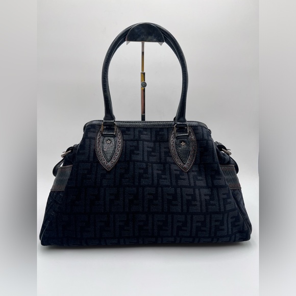 Fendi Zucca Shoulder Bag / Handbag - Picture 3 of 16